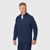 Ανδρική Ιατρική Ζακέτα Fleece Wonderwink 8309 Full Zip | Navy Blue