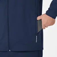 Ανδρική Ιατρική Ζακέτα Fleece Wonderwink 8309 Full Zip | Navy Blue