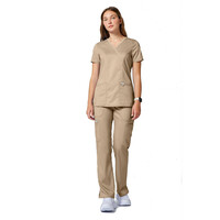 Γυναικεία Μπλούζα Cherokee Revolution | Mock Wrap | 3 Τσέπες | Khaki