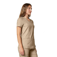 Γυναικεία Μπλούζα Cherokee Revolution | Mock Wrap | 3 Τσέπες | Khaki