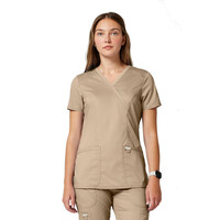 Γυναικεία Μπλούζα Cherokee Revolution | Mock Wrap | 3 Τσέπες | Khaki