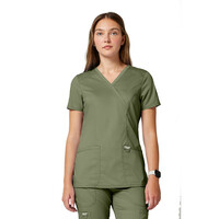 Γυναικεία Μπλούζα Cherokee Revolution | Mock Wrap | 3 Τσέπες | Olive