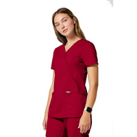 Γυναικεία Μπλούζα Cherokee Revolution | Mock Wrap | 3 Τσέπες | Red