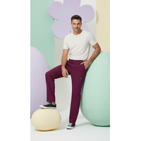 Παντελόνι Ανδρικό Υγειονομικών Wonderwink W123 Flat Front Cargo Wine