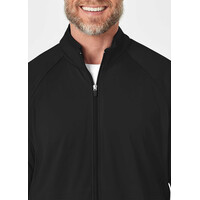 Ανδρική Ιατρική Ζακέτα Fleece Wonderwink 8309 Full Zip | Black