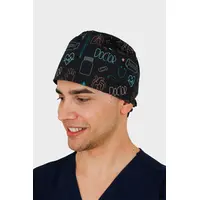 Σκουφάκι Χειρουργείου Unisex Dr. Scrub Neon Med Doodles