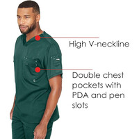 Μπλούζα Ανδρική Υγειονομικών Barco Grey's Anatomy Preston | Hunter Green