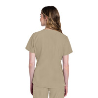 Γυναικεία Μπλούζα Cherokee Workwear Originals Ultra | V-Neck | 2 Τσέπες | Khaki
