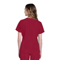 Γυναικεία Μπλούζα Cherokee Workwear Originals Ultra | V-Neck | 2 Τσέπες | Red