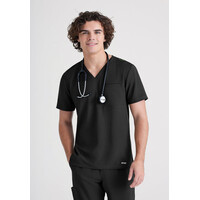 Μπλούζα Ανδρική Υγειονομικών Evolve Journey V-Neck Grey's Anatomy Black