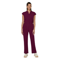 Γυναικεία Ιατρική Φόρμα Jumpsuit Solis x koi Anja | Wine (Μπορντώ)