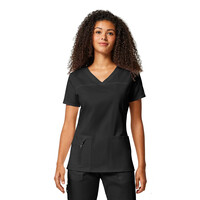 Γυναικεία Μπλούζα Cherokee Core Stretch | V-Neck | 3 Τσέπες | Black
