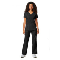 Γυναικεία Μπλούζα Cherokee Core Stretch | V-Neck | 3 Τσέπες | Black
