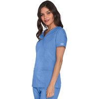 Γυναικεία Μπλούζα Cherokee Core Stretch | Mock Wrap | 3 Τσέπες | Ciel