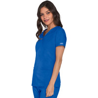 Γυναικεία Μπλούζα Cherokee Core Stretch | Mock Wrap | 3 Τσέπες | Royal