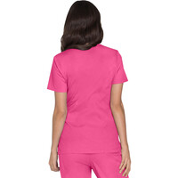 Γυναικεία Μπλούζα Cherokee Core Stretch | Mock Wrap | 3 Τσέπες | Shocking Pink