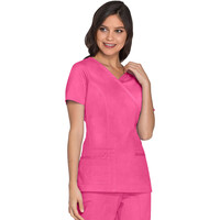 Γυναικεία Μπλούζα Cherokee Core Stretch | Mock Wrap | 3 Τσέπες | Shocking Pink
