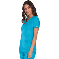 Γυναικεία Μπλούζα Cherokee Core Stretch | Mock Wrap | 3 Τσέπες | Turquoise