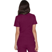 Γυναικεία Μπλούζα Cherokee Core Stretch | Mock Wrap | 3 Τσέπες | Wine