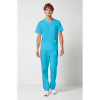 Ανδρική Μπλούζα Cherokee Revolution | V-Neck | 3 Τσέπες | Turquoise