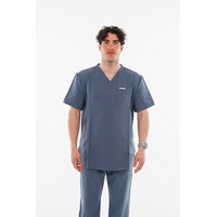Μπλούζα Ανδρική Υγειονομικών Premium Dr.Scrub Navy Grey