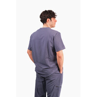 Μπλούζα Ανδρική Υγειονομικών Premium Dr.Scrub Navy Grey