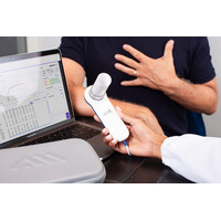 MIR Minispir Plus ESI Επαγγελματικό PC-Based Σπιρόμετρο με Emphysema Severity Index | Τουρμπίνα Πολλαπλών Χρήσεων | MIR Spiro Platinum