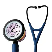 Στηθοσκόπιο 3M Littmann® Cardiology IV™ 6242C Navy Blue, High-Polish Rainbow Satin Finish, Black Stem