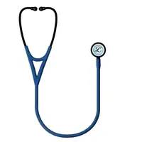 Στηθοσκόπιο 3M Littmann® Cardiology IV™ 6242C Navy Blue, High-Polish Rainbow Satin Finish, Black Stem