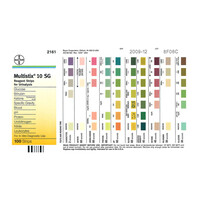 Ταινίες Ανάλυσης Ούρων Siemens Multistix 10SG