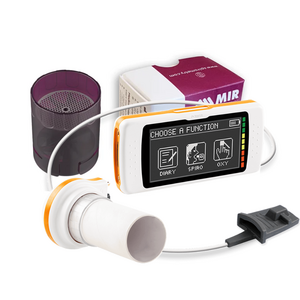 Σπιρόμετρο MIR Spirodoc με Οξυμετρία & Τουρμπίνα Πολλαπλών Χρήσεων