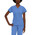 Μπλούζα Γυναικεία Yγειονομικών LANDAU Essentials 4-Pocket V-Neck Ceil Blue