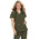 Μπλούζα Γυναικεία Υγειονομικών KOI™ USA Hustle and Heart Olive Green