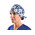 Σκουφάκι Χειρουργείου Unisex Gima "Funny Cap" Hawaii | Medium