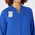 Γυναικεία Ιατρική Ζακέτα Fleece Wonderwink 8209 Full Zip | Royal Blue
