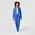 Γυναικεία Ιατρική Ζακέτα Fleece Wonderwink 8209 Full Zip | Royal Blue