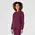 Γυναικεία Ιατρική Ζακέτα Fleece Wonderwink 8209 Full Zip | Wine