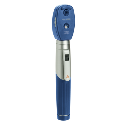 Σετ Οφθαλμοσκοπίου Οπτικής Ίνας HEINE mini®3000 με Φωτισμό LED | Μπλε