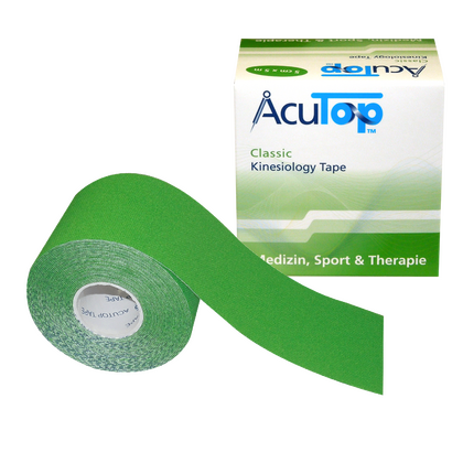 Tape Κινησιοθεραπείας / Επίδεσμος AcuTop 5mx5cm Πράσινο
