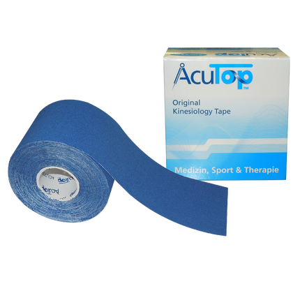 Tape Κινησιοθεραπείας / Επίδεσμος AcuTop 5mx5cm Γαλάζιο