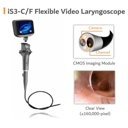 Video Λαρυγγοσκόπιο Insighters iS3-F