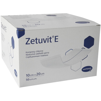 Αποστειρωμένα Απορροφητικά Επιθέματα Zetuvit® Ε Hartmann 10x20cm