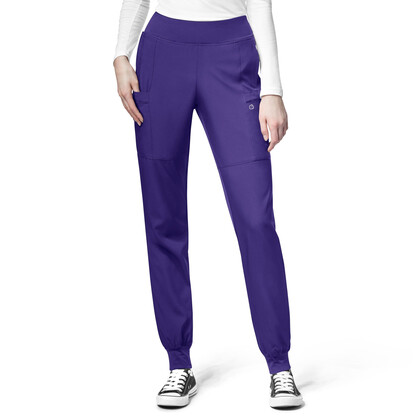 Παντελόνι Γυναικείο Υγειονομικών Wonderwink W123 Comfort Waist Cargo Jogger Grape