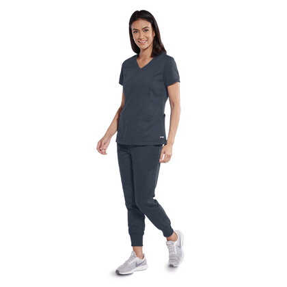 Μπλούζα Γυναικεία Yγειονομικών Kira V-Neck Grey's Anatomy Steel
