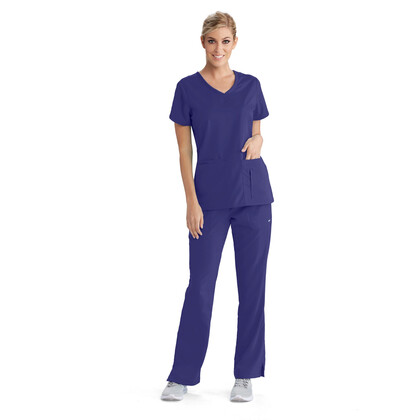 Μπλούζα Γυναικεία Yγειονομικών Cora V-Neck Grey's Anatomy Purple Rain