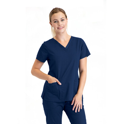Μπλούζα Γυναικεία Yγειονομικών Essentials V-Neck Barco Navy