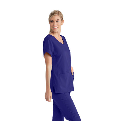 Μπλούζα Γυναικεία Yγειονομικών Cora V-Neck Grey's Anatomy Purple Rain