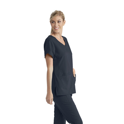 Μπλούζα Γυναικεία Yγειονομικών Cora V-Neck Grey's Anatomy Steel