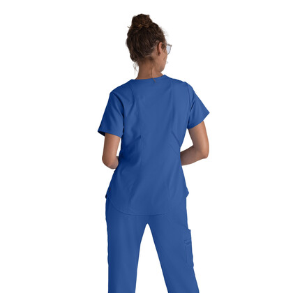 Μπλούζα Γυναικεία Yγειονομικών Impact Moto V-Neck Grey's Anatomy New Royal