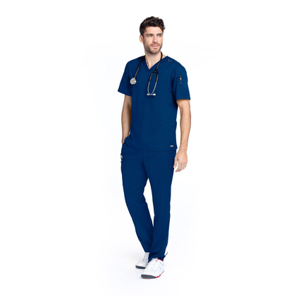 Μπλούζα Ανδρική Υγειονομικών Evan V-Neck Grey's Anatomy Indigo